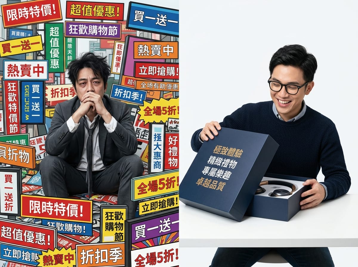 傳統行銷單向推送廣告，體驗行銷透過開箱設計創造顧客情感連結