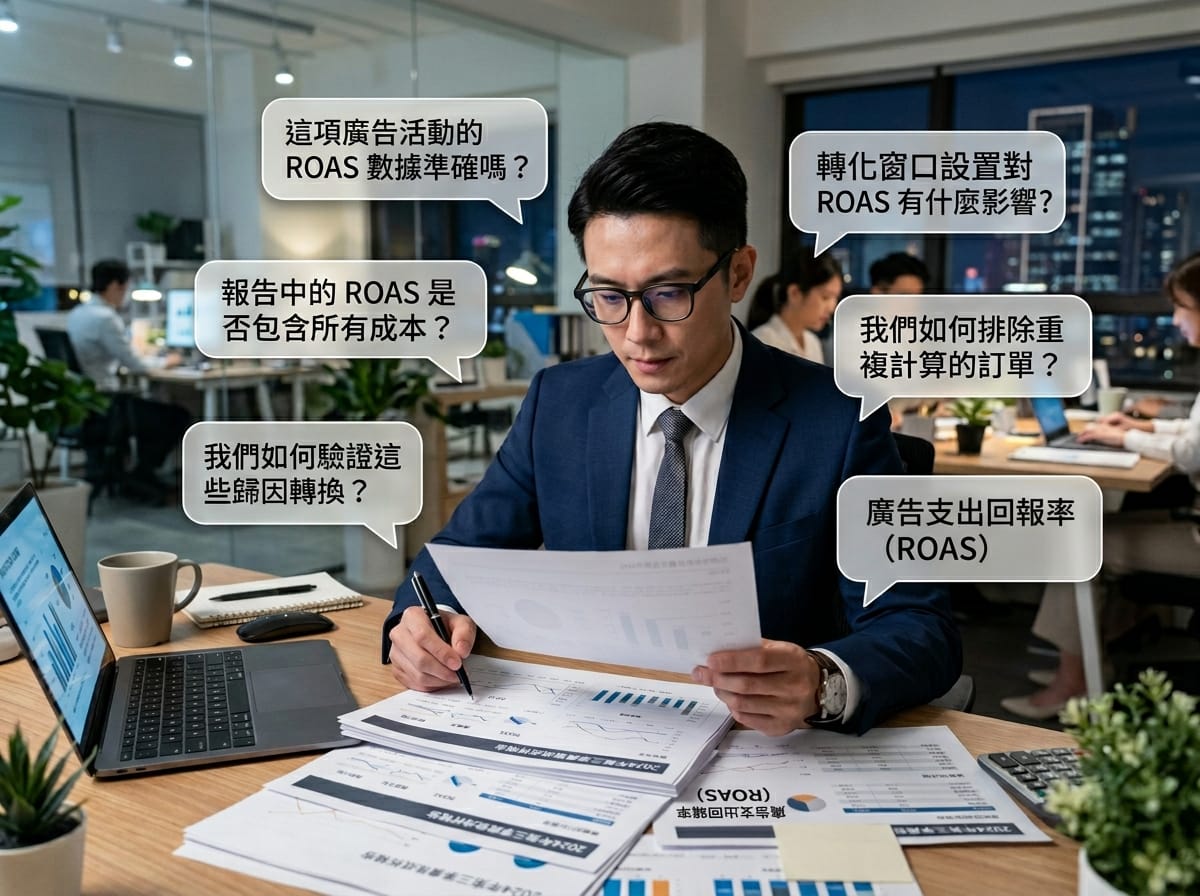 品牌主查核代操公司 ROAS 月報的 5 個關鍵問題