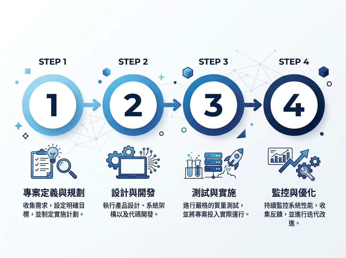 建立AI工作流的四步驟:盤點工作、配對工具、試用免費版、升級有限制的工具
