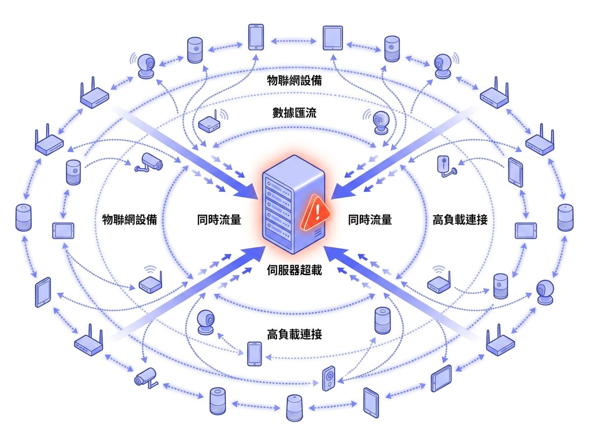 DDoS攻擊殭屍網路運作原理資訊圖表