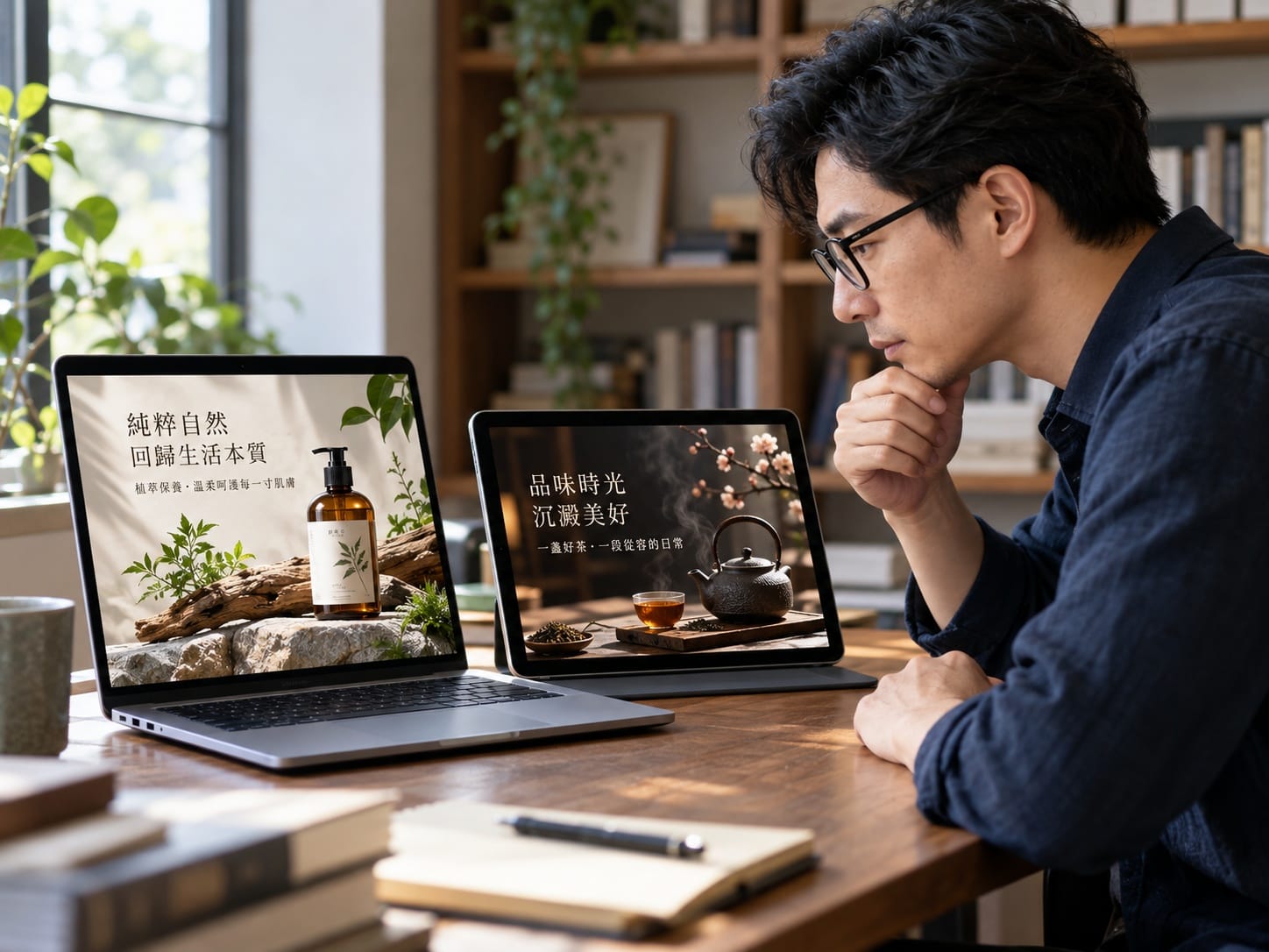 使用者同時比較多款AI繪圖工具生成結果畫面