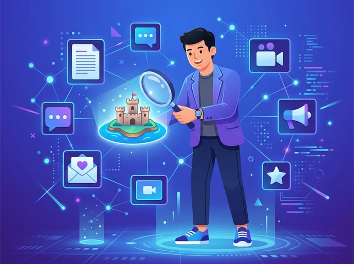 為什麼你的內容行銷沒有效？AI 時代下的護城河思維